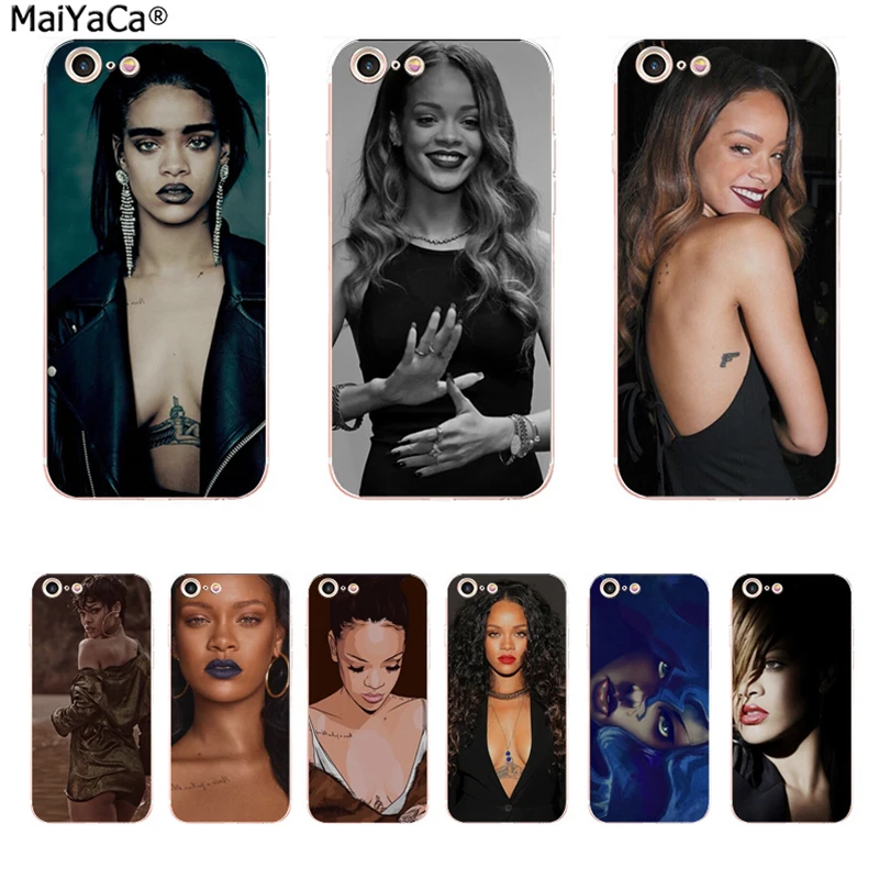MaiYaCa Rihanna New Personalized print Phone Accessories Case for Apple iPhone 8 7 6 6S Plus X 5 5S SE 5C Cellphones MaiYaCa Rihanna New Personalized print Phone Accessories Case for Apple iPhone 8 7 6 6S Plus X 5 5S SE 5C Cellphones