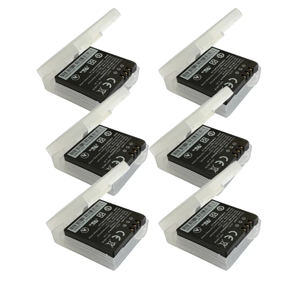 4x yi lite аккумулятор yi 4 k упаковка+ USB двойной xiaoyi yi экшн зарядное устройство для аккумуляторов для xiaomi yi Спортивная Экшн-камера 4 k - Цвет: 6pcs battery