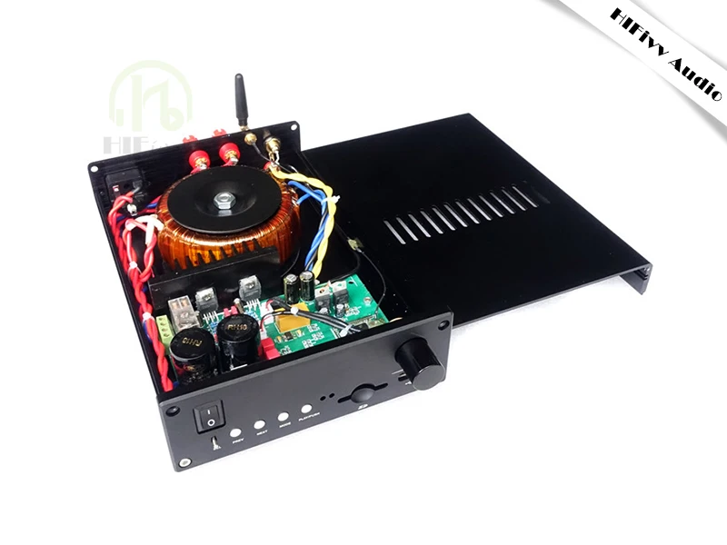 Hifi Bluetooth декодер LM1875 ES9023 ЦАП для усилителя мощности 30 Вт* 2