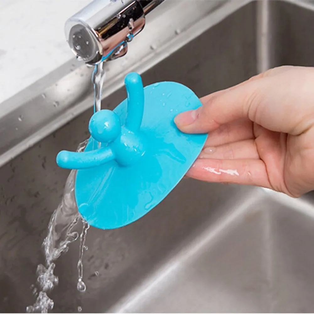 

Water Pool Plug Sewer Outfall Silicone Cover Sink Plug Anti-blocking Drain Catches Cover Floor Bathroom Kitchen
