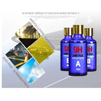 

9H Car super hydrophobic Glass Coating Car Liquid ceramic Coat Auto Paint Care