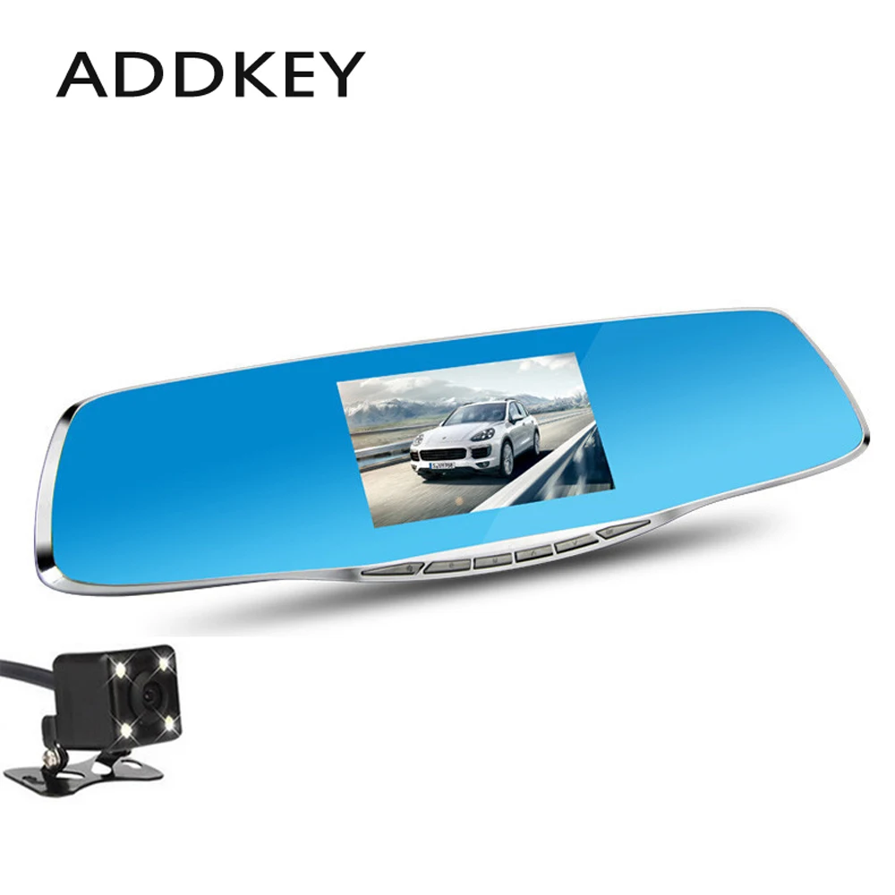 imágenes para Nueva Full HD 1080 P Coche Dvr Cámara Avtoregistrator 4.3 Pulgadas Espejo Retrovisor Grabador de Vídeo Digital Videocámara Registrador de Doble Lente imágenes para Nueva Full HD 1080 P Coche Dvr Cámara Avtoregistrator 4.3 Pulgadas Espejo Retrovisor Grabador de Vídeo Digital Videocámara Registrador de Doble Lente