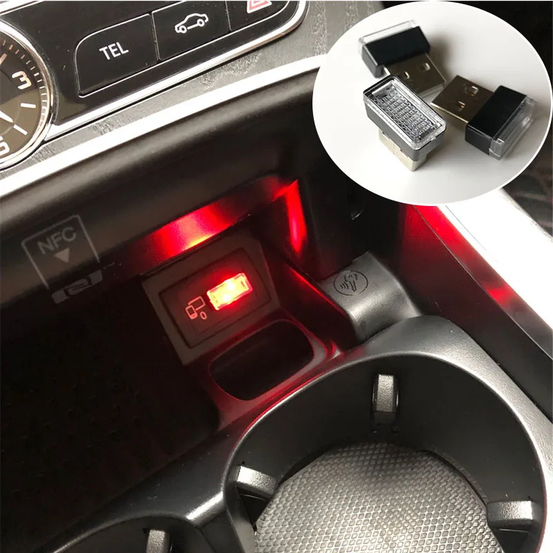 Автомобильная USB светодиодсветодиодный атмосферная лампа для Nissan Quest GT R 370Z Note Sway