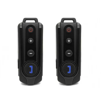 

Bluetooth Motorcycle Motorbike Helmet Intercom Interphone Headset 1000m BT-S1 Water Resistant for 2 riders (2Pack)