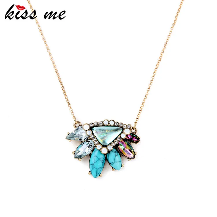 

Pendant Necklace New Look Hot Sale Multicolor Perfume Women Brand Jewelry Factory Wholesale