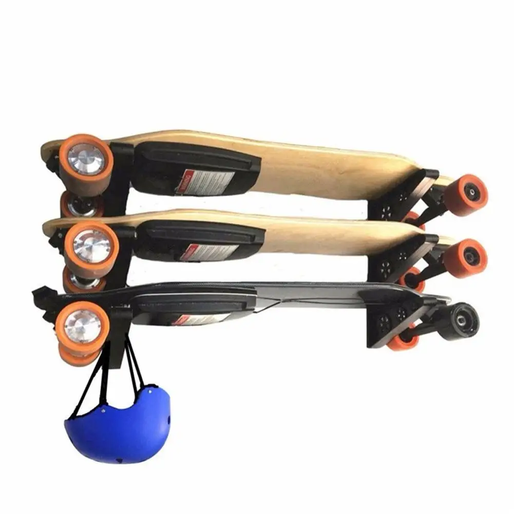 

2Pcs Skateboard Wall Mount Hanger Storage Rack Home Organizer Umbrella Holder