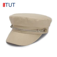 

2018 Woman Hat Spring And Summer Couple Trendy Cap Sun Hats Woman Flat Top Men Newsboy Cap British Style Beret Flat Hat