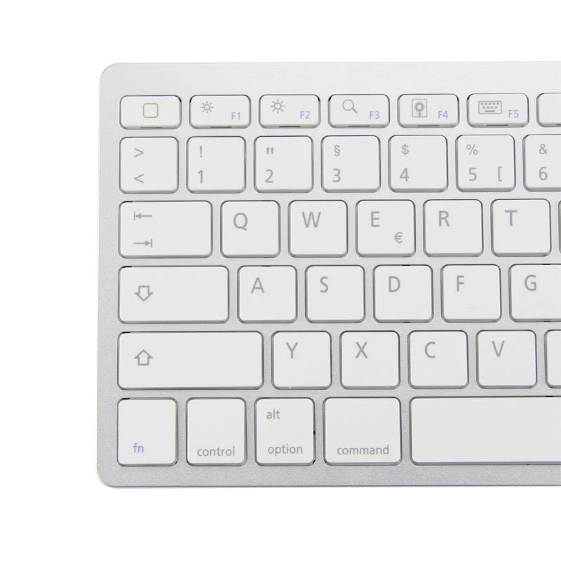 

HOT Slim Standard German Language Keyboard 78 Keys Bluetooth Wireless Multi-Media Keyboard for PC Laptop and Tablet Drop shippin