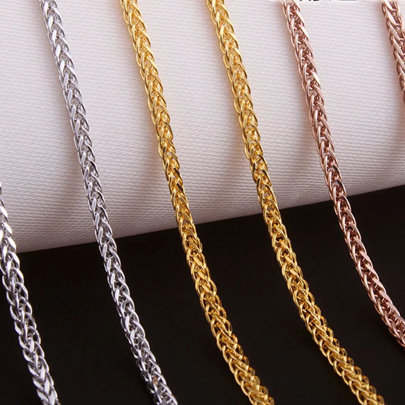 Gold 18k Party Necklace Women 3