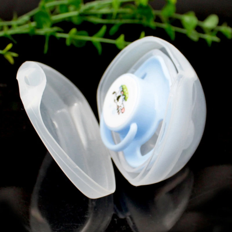Portable Baby Pacifier Nipple Box Boy Girl Infant Pacifier Cradle Case Holder Soother Box