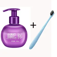 Viaty удаление зубной пасты отбеливающая зубная паста 1 шт. борьба кровотечение десны зубная паста+ зубная щетка