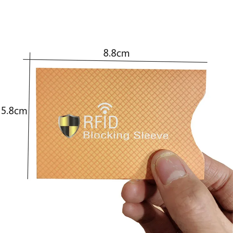 Для RFID Карточки Анти кражи рукав кредитной карты протектор для карт из
