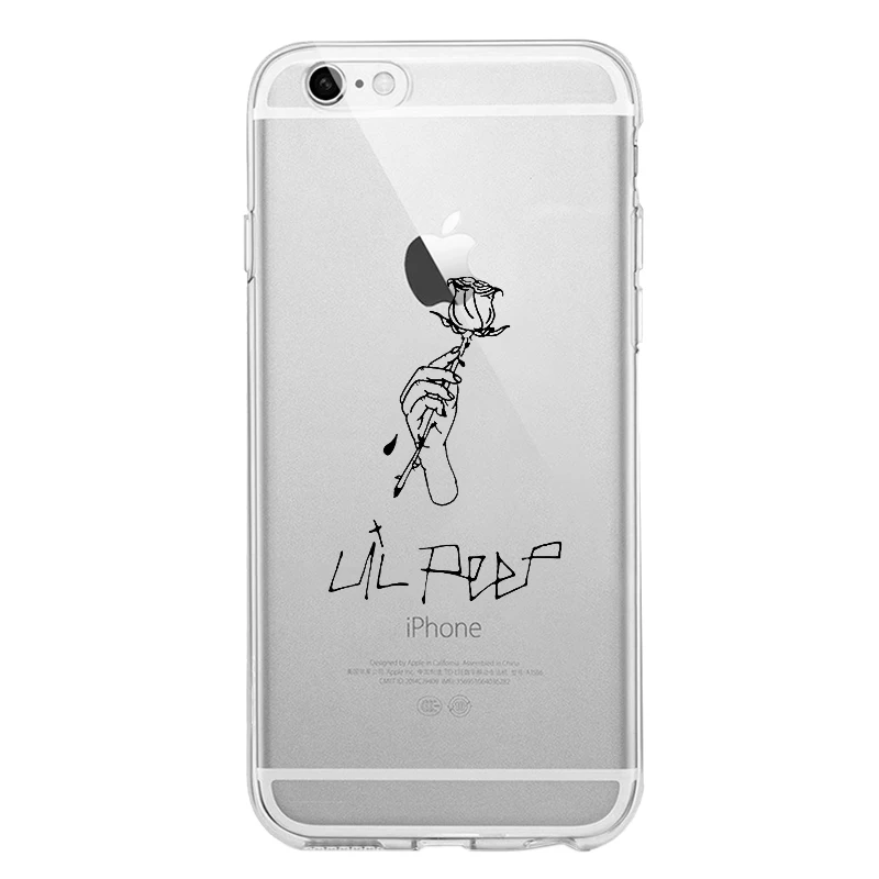 Lil Peep Hellboy Love силиконовый чехол-накладка для IPhone X XS MAX XR 8 7 6 6S Plus 5 5S SE XS MAX Phone Coque Capa Funda