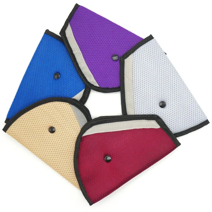 

Seat belt holder Sandwich mesh child seat belt holder