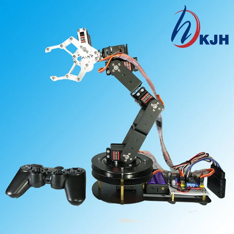 

2019 Lps Funko For Arduino Robot 6 Dof Aluminium Clamp Claw Mount Kit Mechanical Robotic Arm & Servos Metal Servo Horn-silver