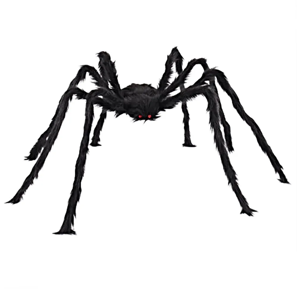 Cosplay&ware Super Big Plush Halloween Horrible Black Furry Fake Spider Size 60cm90cm150cmcreep Trick Treat Decoration -Cosplayware Store HTB1HSXKbq5s3KVjSZFNq6AD3FXan.jpg