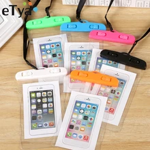 ETya, дорожная водонепроницаемая сумка для телефона, для мужчин и женщин, кошелек, летний, пляжный, для плавания, для монет, карт, чехол для телефона, чехол, аксессуары для путешествий