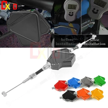 

CNC Aluminum Motorcycle Stunt Clutch Lever Easy Pull Cable System For Honda XL600LMF XRV750 L-Y AFRICA TWIN NX650 J-X DOMINATOR
