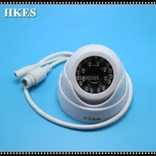 HKES HD 1080P 2MP Dome IP Camera IR Indoor Security ONVIF 2.0 Night Vision P2P IP Cam IR Cut Filter Free Shipping
