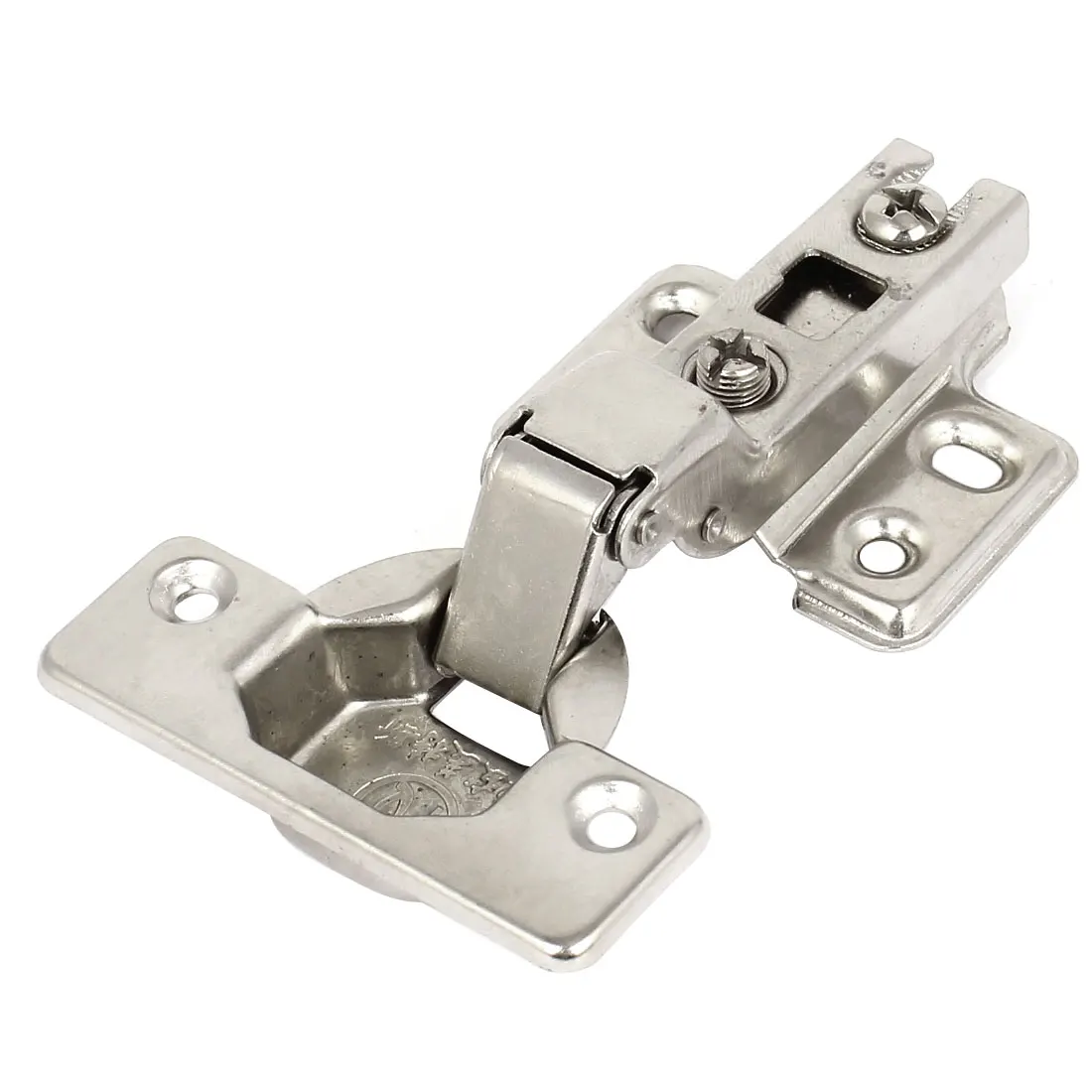 

UXCELL Cabinet Cupboard Door Stainless Steel Hydraulic Buffer Damper Half Overlay Concealed Hinge