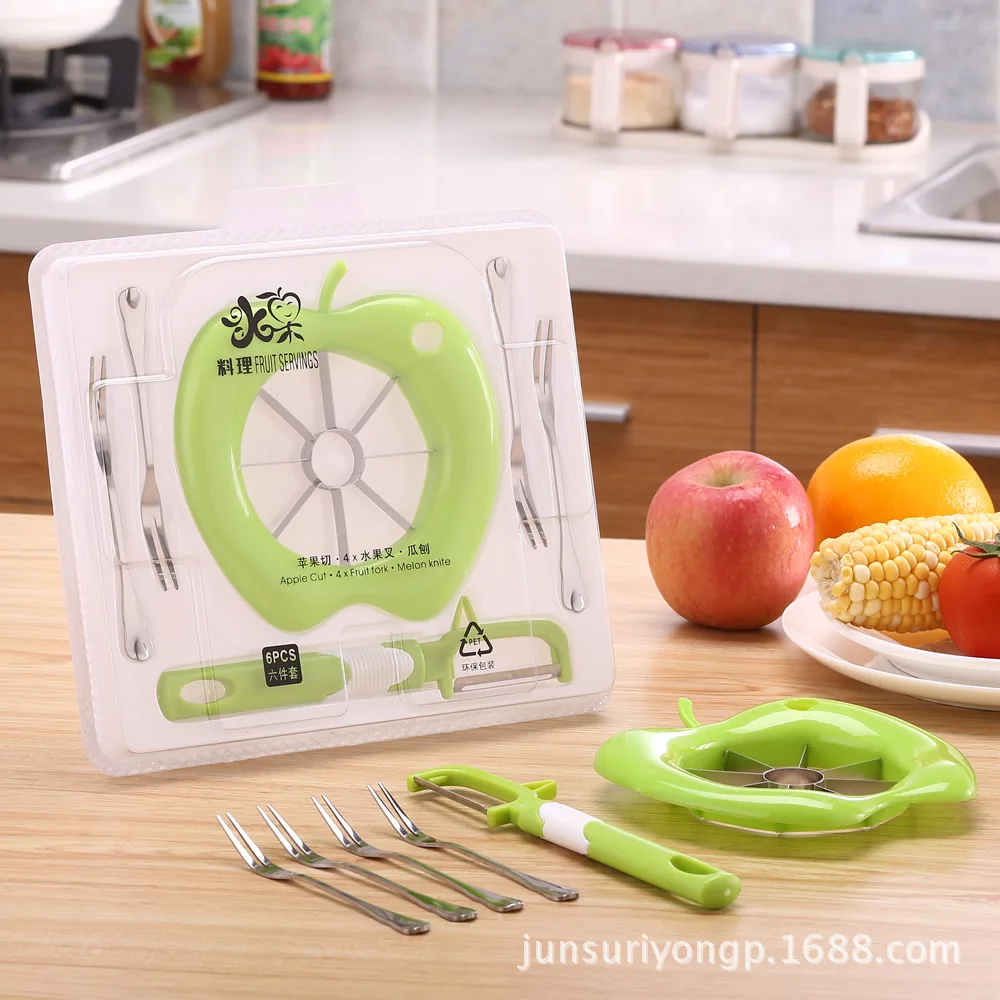 

Stainless Steel Apple Corer Fruit Cutting Separator Divider Multi-function Peelers Zesters Kitchen Accessories Zesters