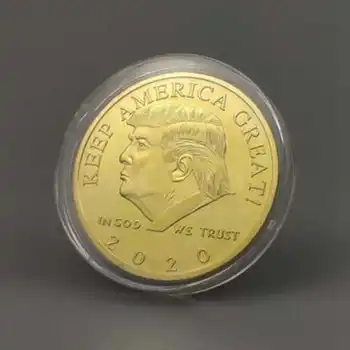 

Donald J. Trump 2020 Keep America Great Commander In Chief God We Trust Coin Commemorative USA 45th President collection Coin