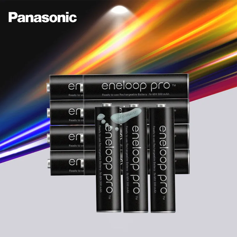 

16PCS/LOT Original Panasonic Hot Sell AAA Pre-Charged Rechargeable Batteries 1.2V 950mAh Ni-MH Battery eneloop