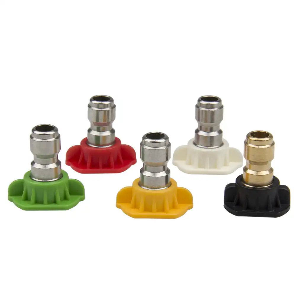 High Pressure Washer Spray Nozzle Tips Degrees 1//4/" Quick Connect 1.0//2.0 GPM