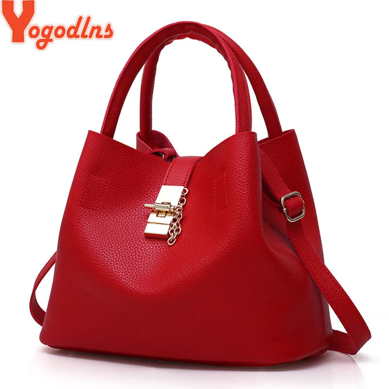 

Yogodlns Classic Simple Lady's Handbag Soft PU Metal Button National Style Hair Ball tassel Single Shoulder Fashion High-end bag