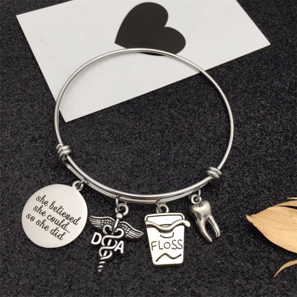 Dentist gifts graduation birthday jewelry for women