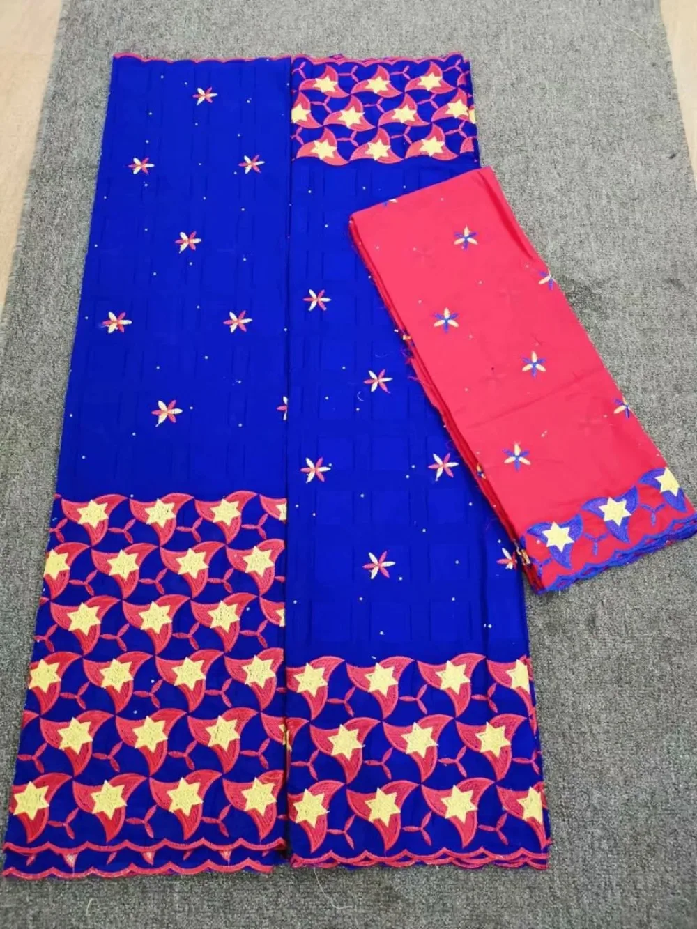 

2019 New Fashionable African Dry Lace Fabric For Men Women Soft Cotton Dry Lace Fabric Swiss Voile Hot Selling