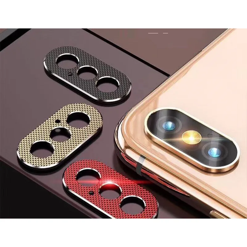 Back Camera Lens Protector Protective Film luxury For iphone x case  iphone XR For iphone 7 xs max 8 plus 6 6s phone Tempered Glass08