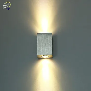 

2W 6W Modern LED Wall Light Up Down Indoor Outdoor Sconce Lighting Lamp Housing Fixture