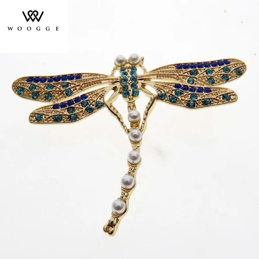 Buy 2018 Broches Jewelry Fashion Pearl Crystal