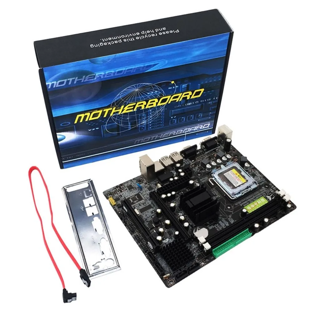 

Professional 945 Motherboard 945GC+ICH Chipset Support LGA 775 FSB533 800MHz SATA2 Ports Dual Channel DDR2 Memory