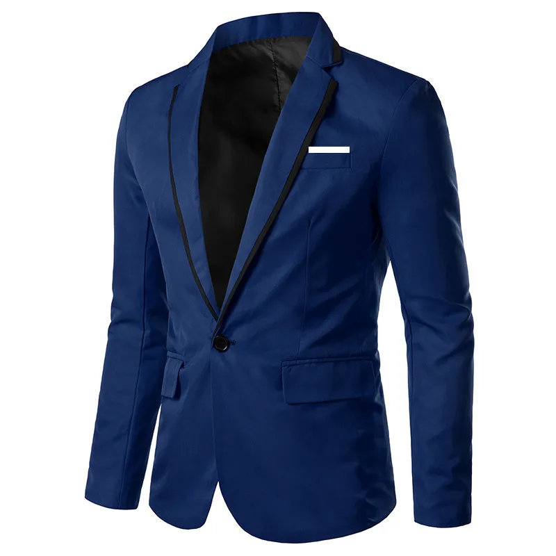 2019 Autumn Hairstyle Division Club Man's Suit Jacket European Version Schoolboy Small Suit Costume Mens Frock Coat