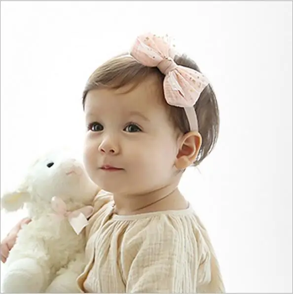 Фатиновый цветок бант искусственная детская одежда для девочек|headbands for babies|headband