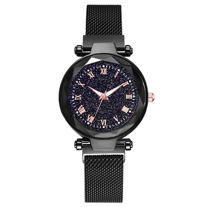 

Luxury Women Watches feminino Magnetic Starry Sky Female Clock Quartz Wristwatch Fashion Ladies Wrist Watch reloj mujer relogio