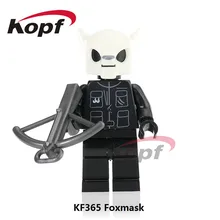 50 шт. тематика ужасов фильм Foxmask Американский Crazy Man здесь Jonney Майкл Майерс строительные блоки детские подарочные игрушки KF365