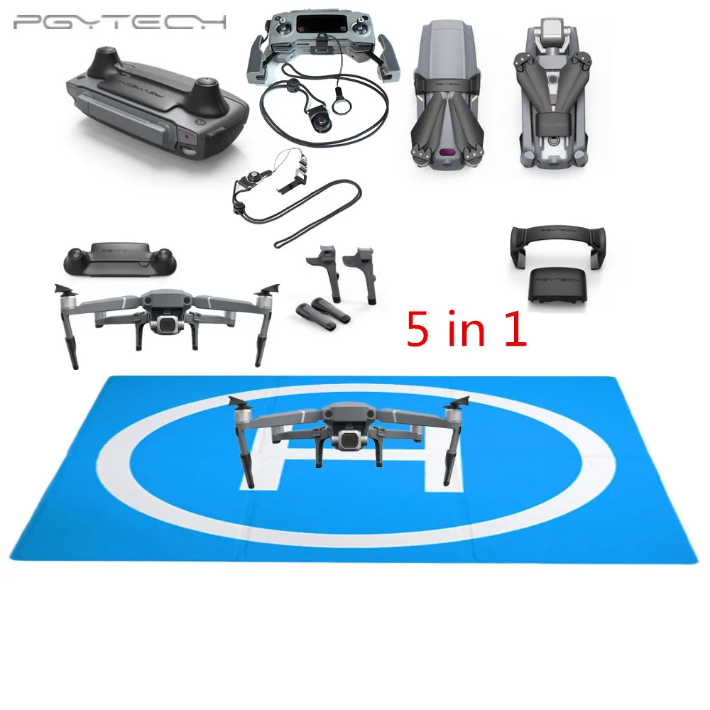 

PGYTECH Landing Pad+Landing Gear+Controller Rocker Protector+Propeller Holder+Remote Controller Clasp for DJI Mavic 2 Pro/Zoom