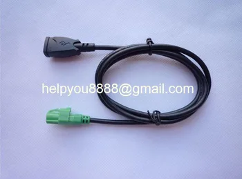 

USB AUX CableFREE SHIPPING E90 E91 Serie 3 X5 X6 USB Adapter Cable For BMW Serie 3 X5 X6 Z Serie e88 E90 E90LCI E91 E91LCI