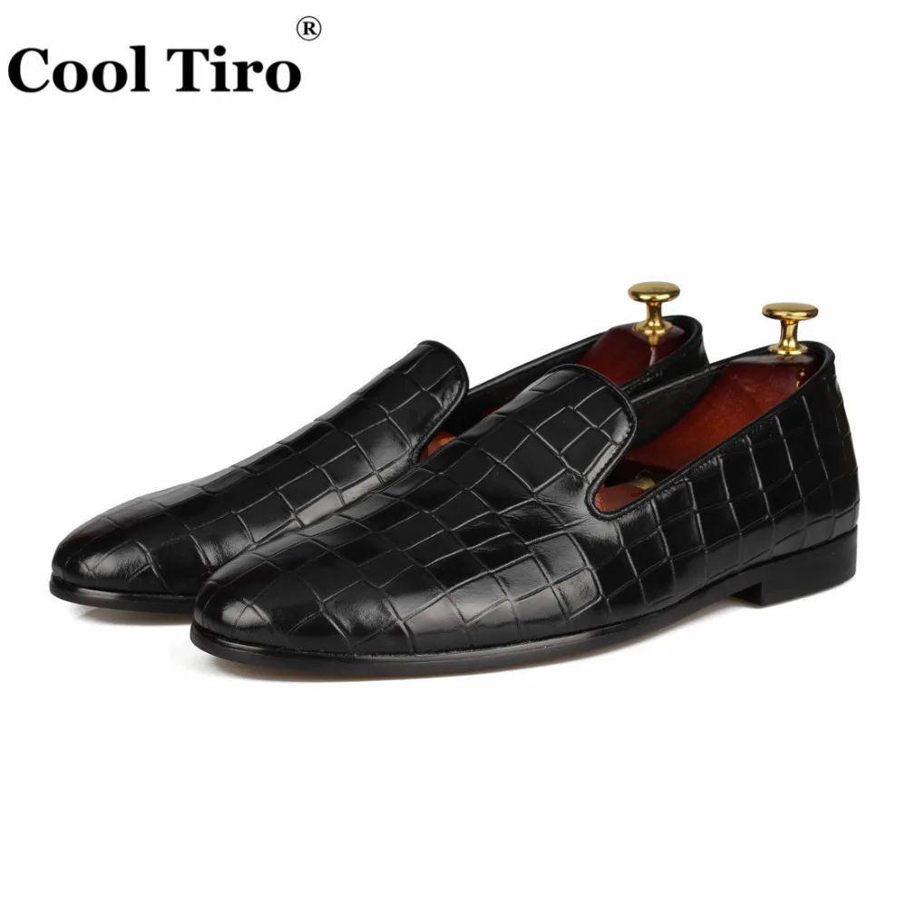 Crocodile pattern LOAFERS (3)