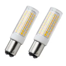 BA15D Base LED Light Bulb 120 Volts E14 Bulbs8.5W G9 Lamp Replaces JD Type for Pendants Ceiling Lights