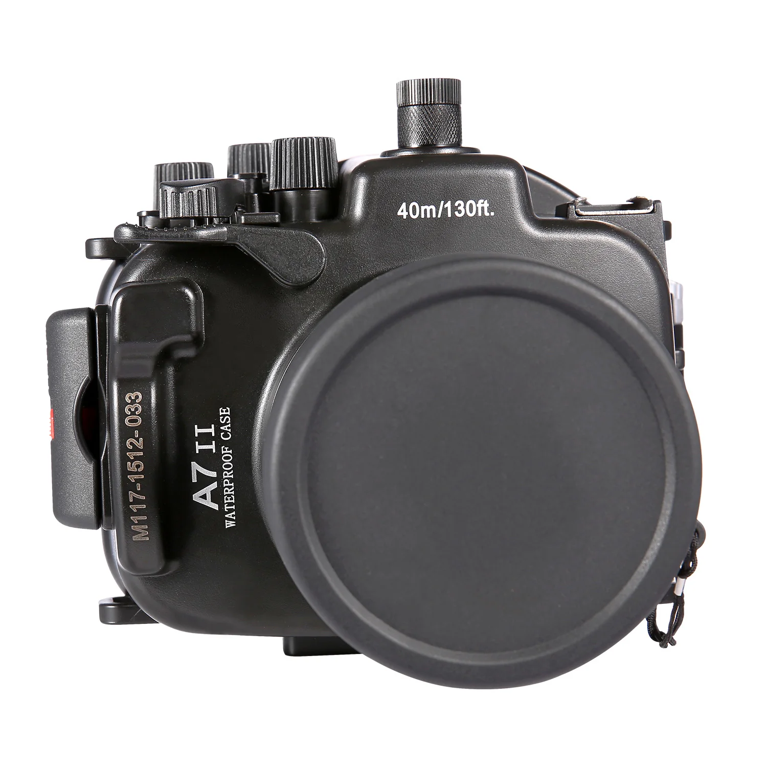 Meikon Waterproof Underwater Housing Case 40M 130ft For Sony A7 II A7R II 28-70mm Camera