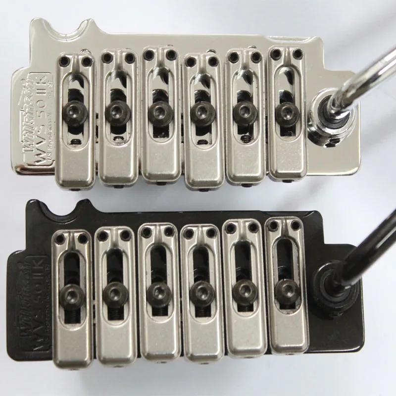 

New Wilkinson WVS 50 II K guitar tremolo bridge kit Chrome,Black Brand From Korea