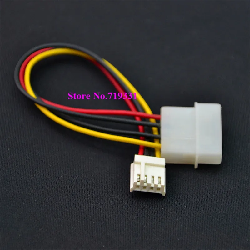 كبيرة 4 وعاء إلى صغيرة 4pin قرص مرن كابل الطاقة ، الناهض بطاقة P4 سكل طاقة ، DC مروحة سلك