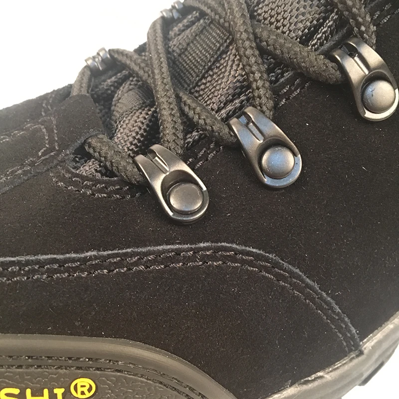 Yin qi shi мужские треккинговые ботинки для мужчин замшевые спортивные треккинговые ботинки черные Zapatillas спортивные альпинистские ботинки уличные Прогулочные кроссовки