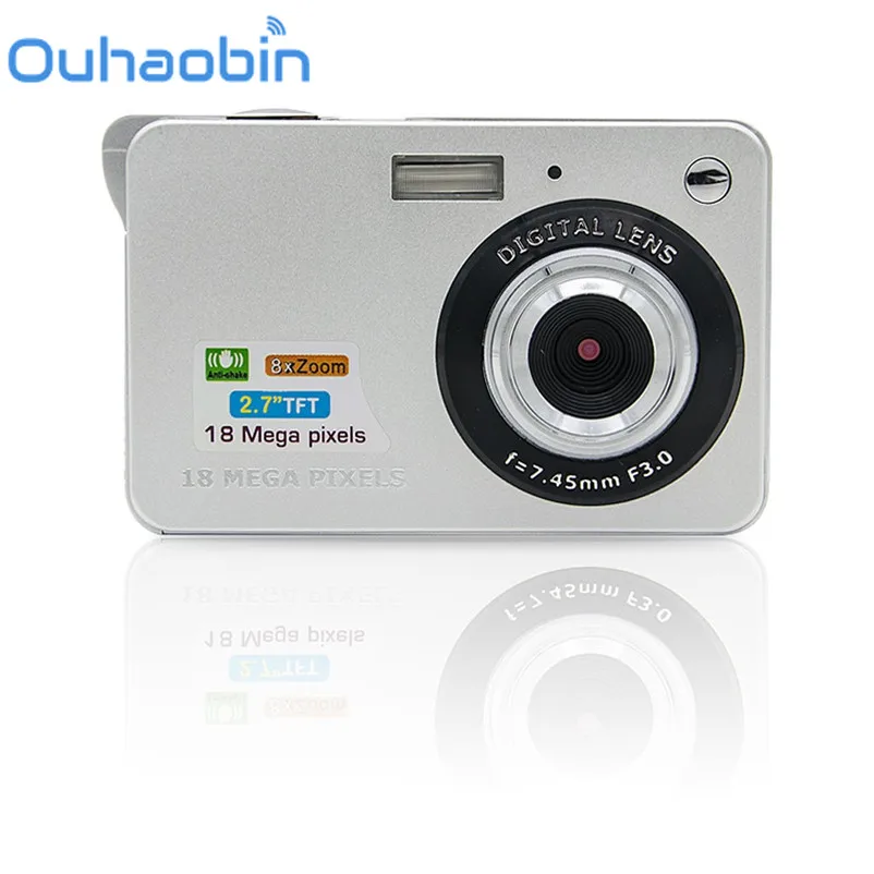 Ouhaobin 18 мегапикселей 3.0MP CMOS сенсор 2 7 дюймов TFT ЖК-экран HD 720P Цифровая камера