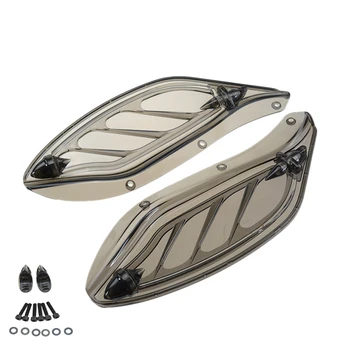 

New Motorcycle Smoke Adjustable Side Wing Air Deflectors Fairing For Harley Electra Glide Classic CVO FLHT 1996-2013