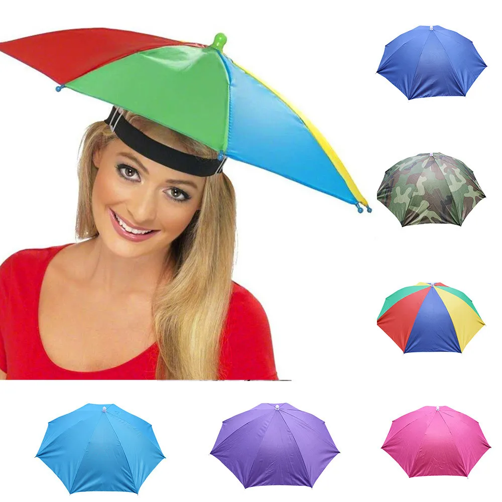 umbrella hat sun protection